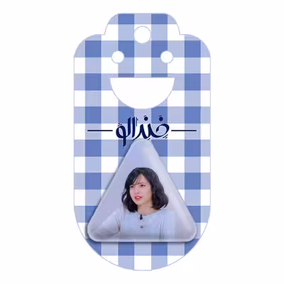 پیکسل خندالو طرح لیسا گروه موسیقی بلک پینک مدل مثلثی کد 3648