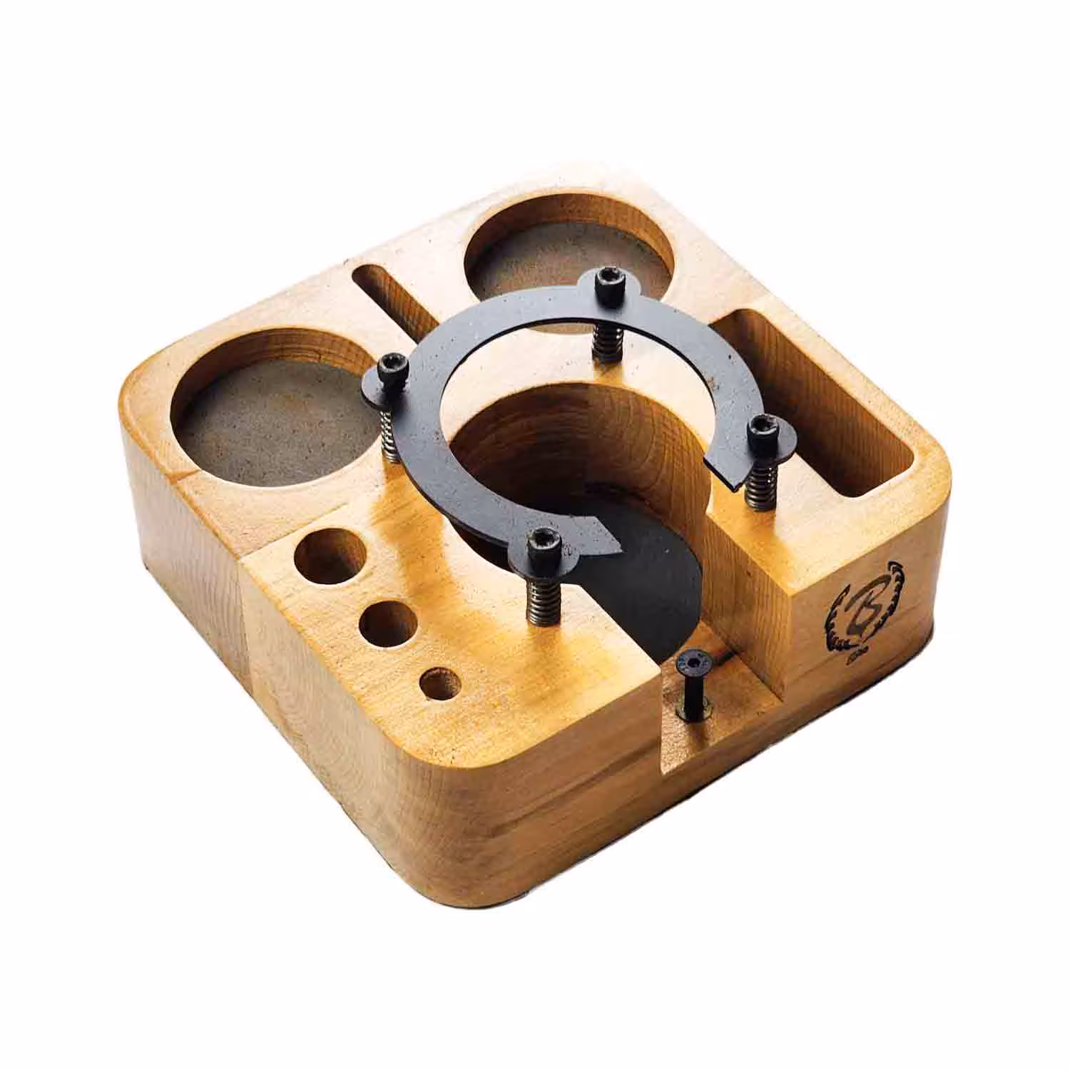 استند پرتافیلتر باریستا اسپیس مدل چوبی کد 58 - کالاوما