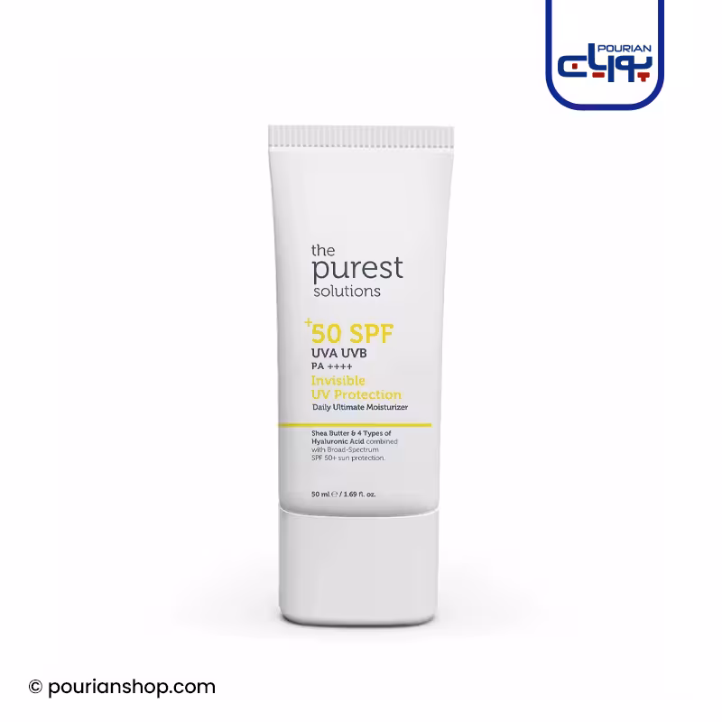 ضد آفتاب مرطوب کننده SPF50 پیورست