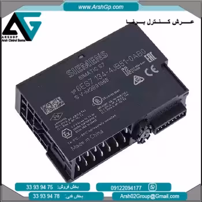 ماژول ورودی آنالوگ زیمنس از خانواده PLC ET200S، مدل 6ES7134-4JB51