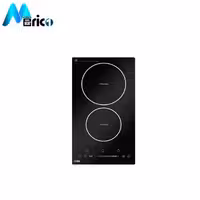 صفحه برقی کن کد CD2003 دو شعله شیشه مشکی