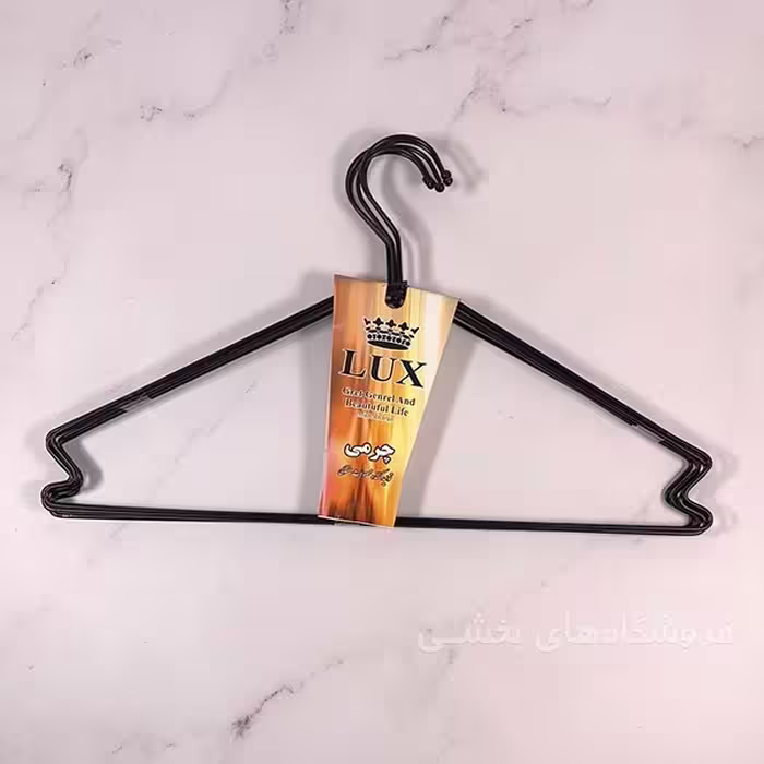چوب لباسی یونیک مدل گلدن مجموعه 6 عددی