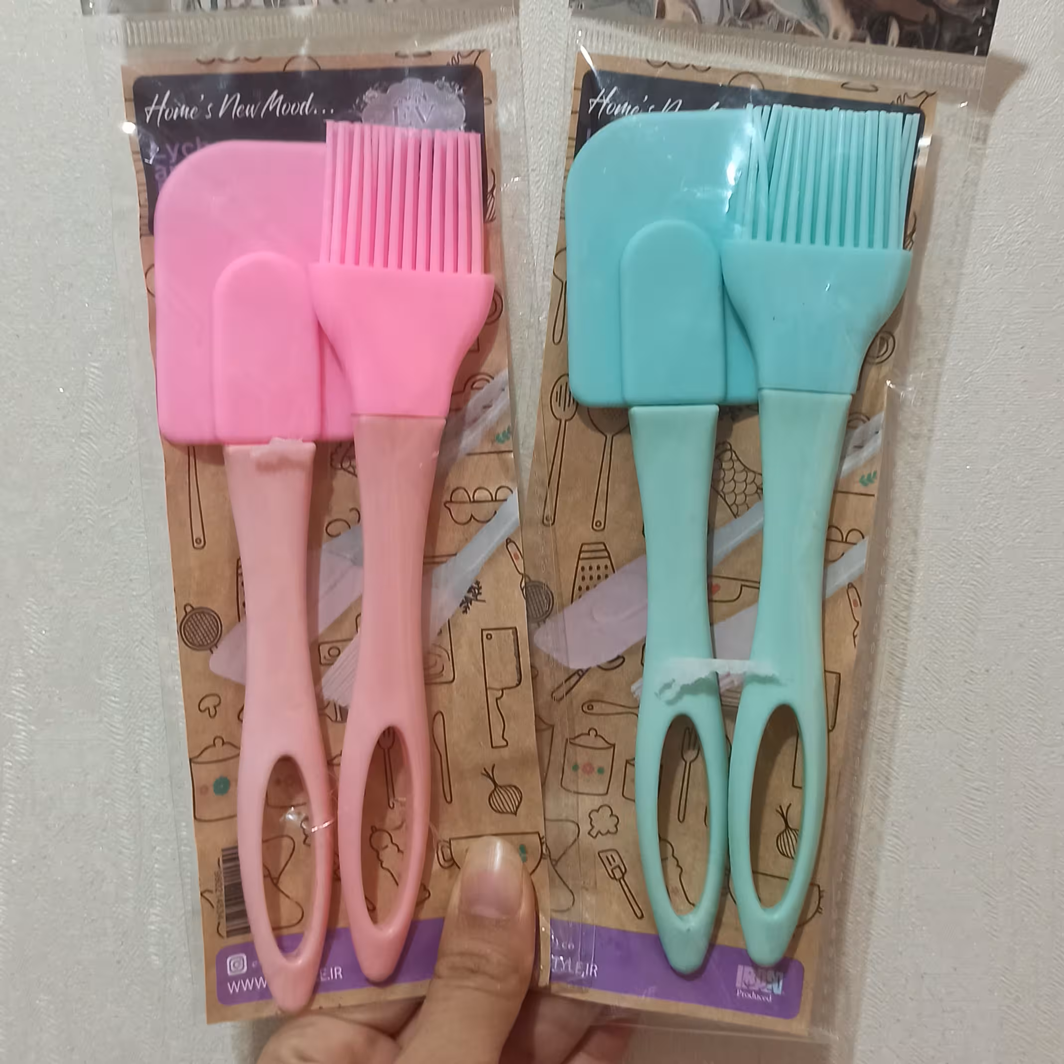 لیستک و فرچه سیلیکونی 