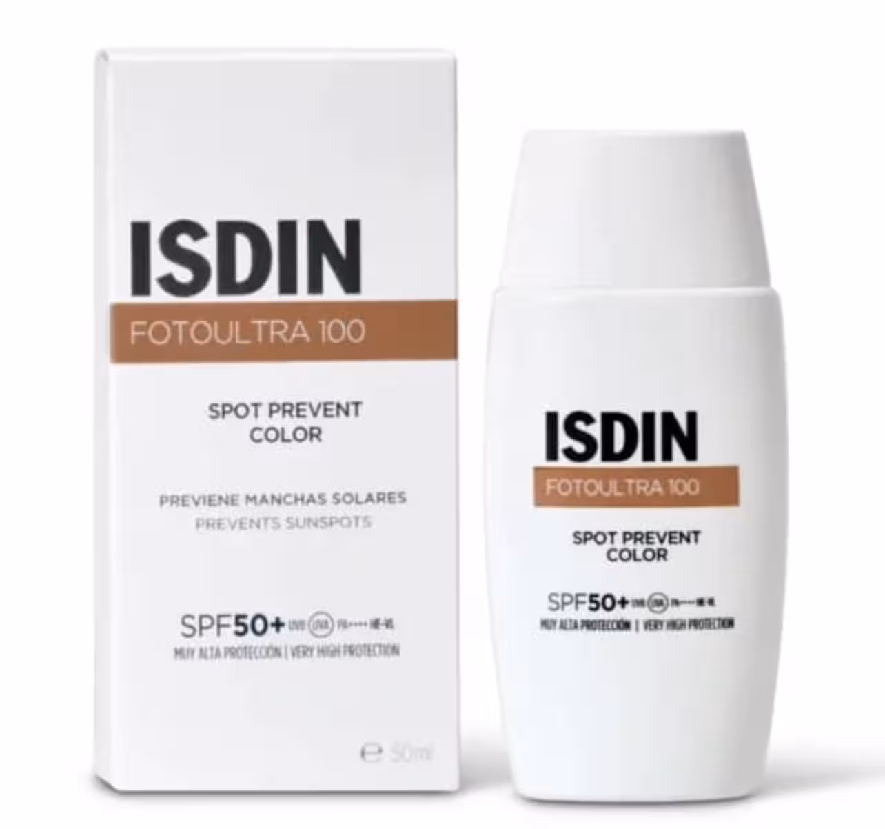 ضد آفتاب رنگی اکتیو یونیفایspf50ایزدین حجم 50 میل(بسته بندی جدید)