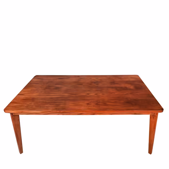 ‌میز با روکش بلوط با پوشش روغن طبیعی مدل TO-140 هامون