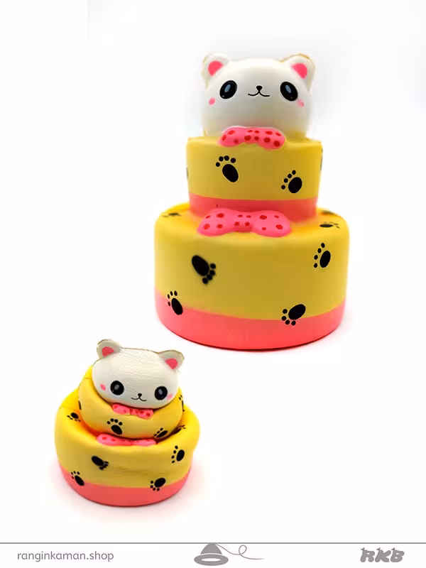اسکویشی کیک سنجاب Squirrel cake squishy