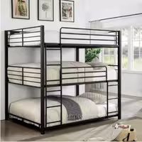 تخت خواب فلزی سه طبقه DS مدل A1