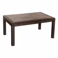 میز جلو مبلی حصیر بافت مستطیل