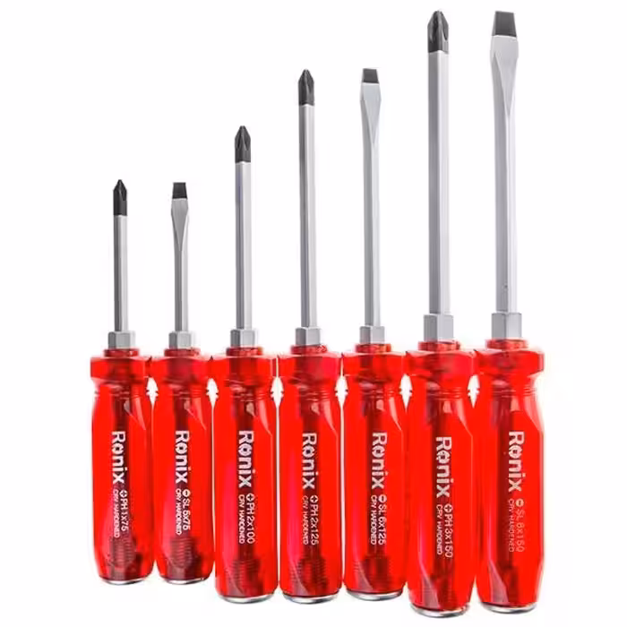 مجموعه 7 عددی پیچ گوشتی رونیکس کد RH-2906 | کالا مکس