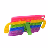 استند پاپیتی طرح رنگین کمانی / تبلت سامسونگ Tab S6 (T860 - T865)