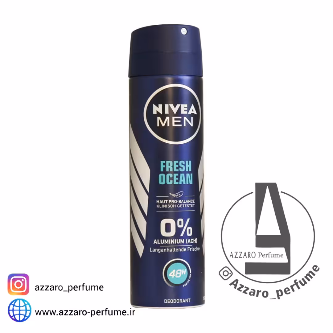 اسپری ضد تعریق مردانه نیوآ مدل فرش اوشن حجم 150 میل