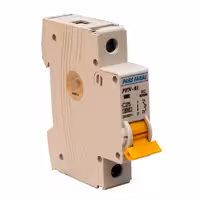 فیوز مینیاتوری تکفاز 25 آمپر پارس فانال مدل C25 بسته 12 عددی