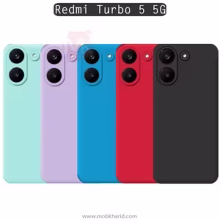 قاب محافظ شیائومی Silicone Back Cover | Redmi Turbo 5 5G