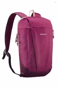 کوله پشتی بنفش مردانه و زنانه در فضای باز Quechua Decathlon