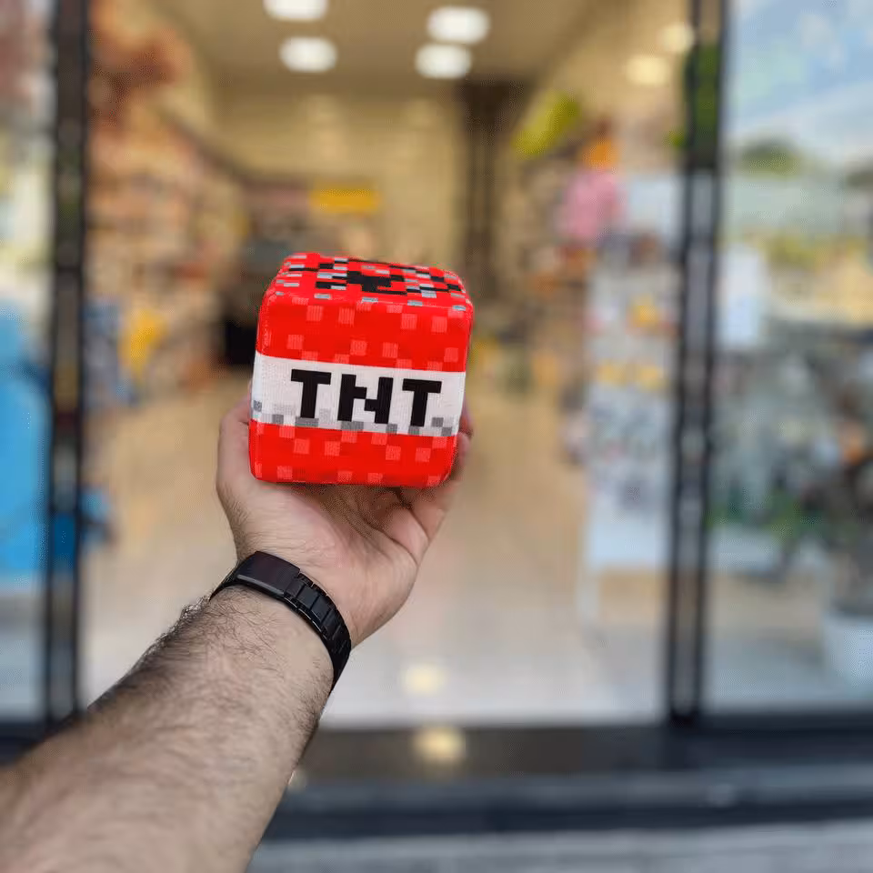 عروسک ماینکرافت طرح TNT