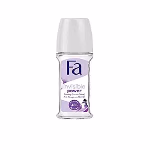 رول ضد تعریق فا مدل اینویزبل پاور حجم 50میل invisible power
