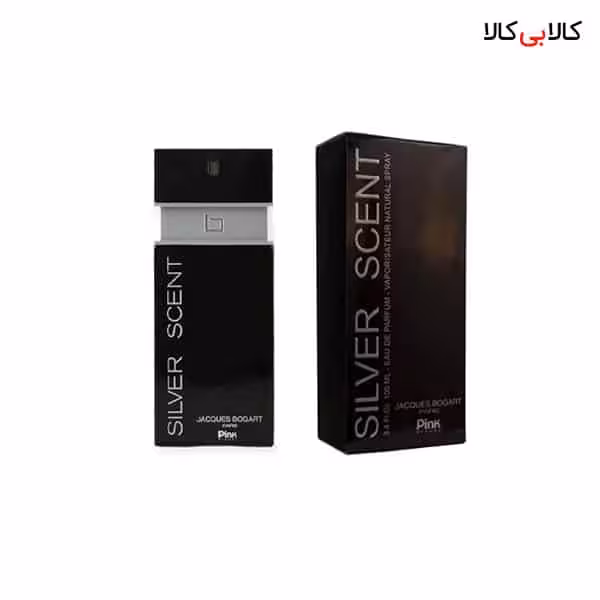 ادکلن پینک ویژوال سیلور سنت مردانه حجم 100 میلی لیتر