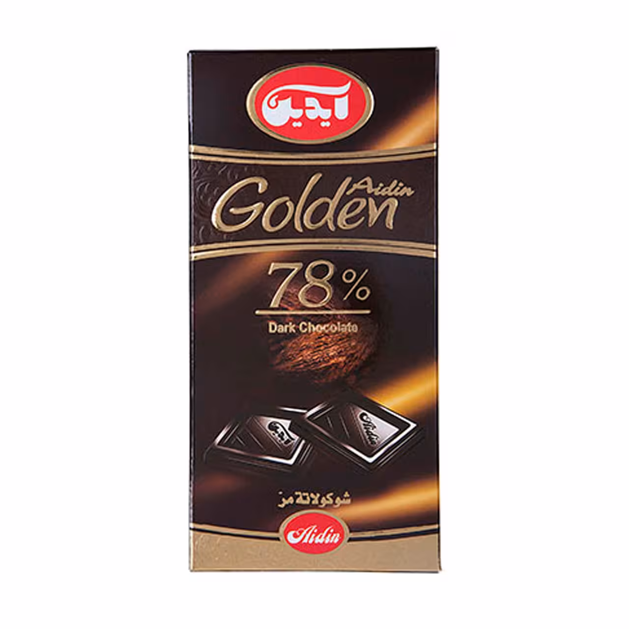 شکلات تلخ 78% آیدین 30 گرمی
