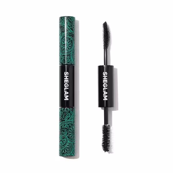 ریمل ضد آب دو طرفه شیگلم بلند کننده و حجم دهنده SHEGLAM ALL-IN-ONE VOLUME & LENGTH MASCARA WATERPROOF BLACK