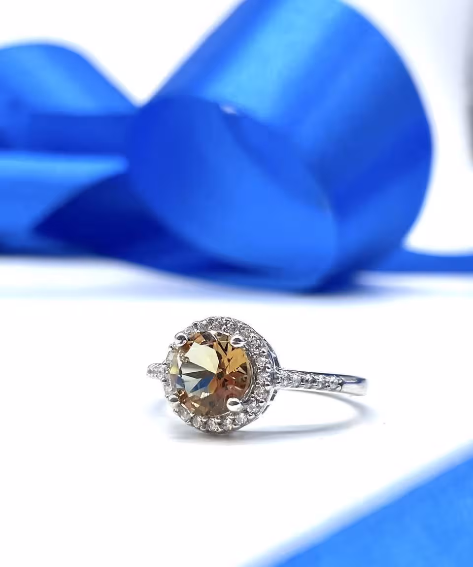 انگشتر الکساندریت نقره زنانه کد 10239