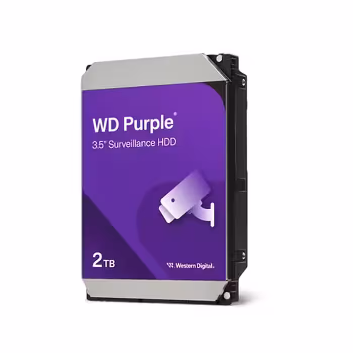 هارد اینترنال 3.5 اینچ وسترن دیجیتال مدل (Purple WD23PURZ (2025 • ظرفیت 2TB