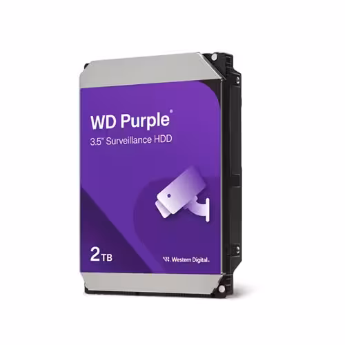 هارد اینترنال 3.5 اینچ وسترن دیجیتال مدل (Purple WD23PURZ (2025 • ظرفیت 2TB