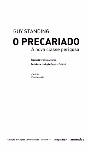 خرید و دانلود نسخه کامل کتاب O Precariado A Nova Classe Perigosa