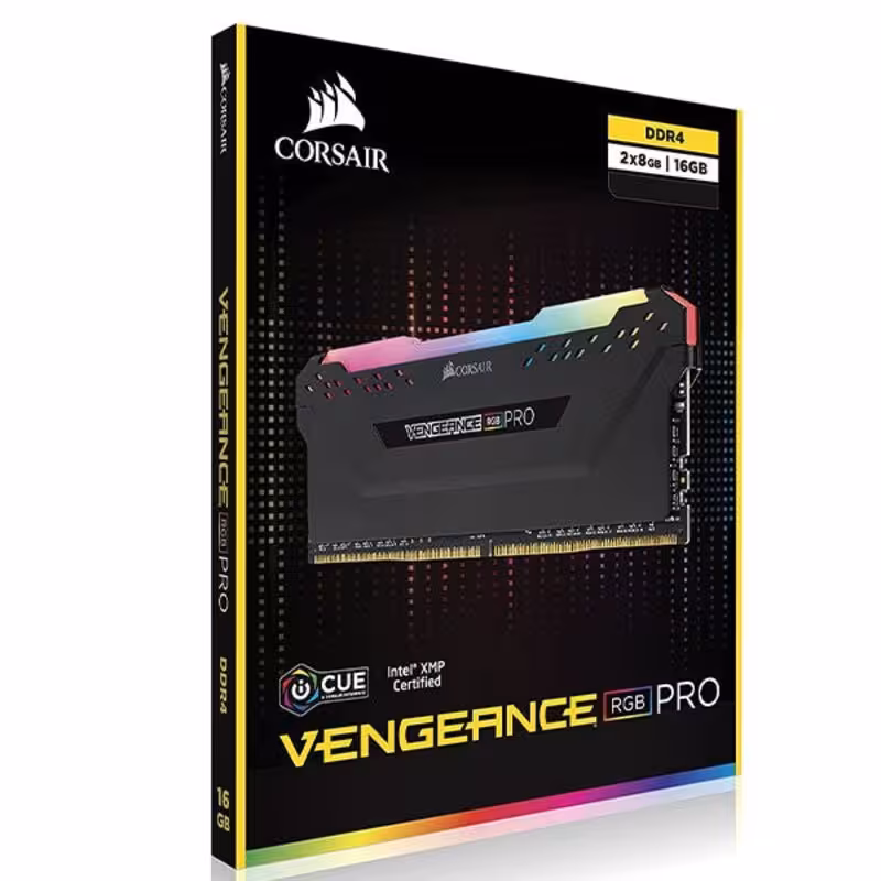 رم دسکتاپ کورسیر DDR4 3600MHZ VENGEANCE RGB PRO 16GB