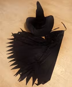 ست کلاه با شنل جادوگر