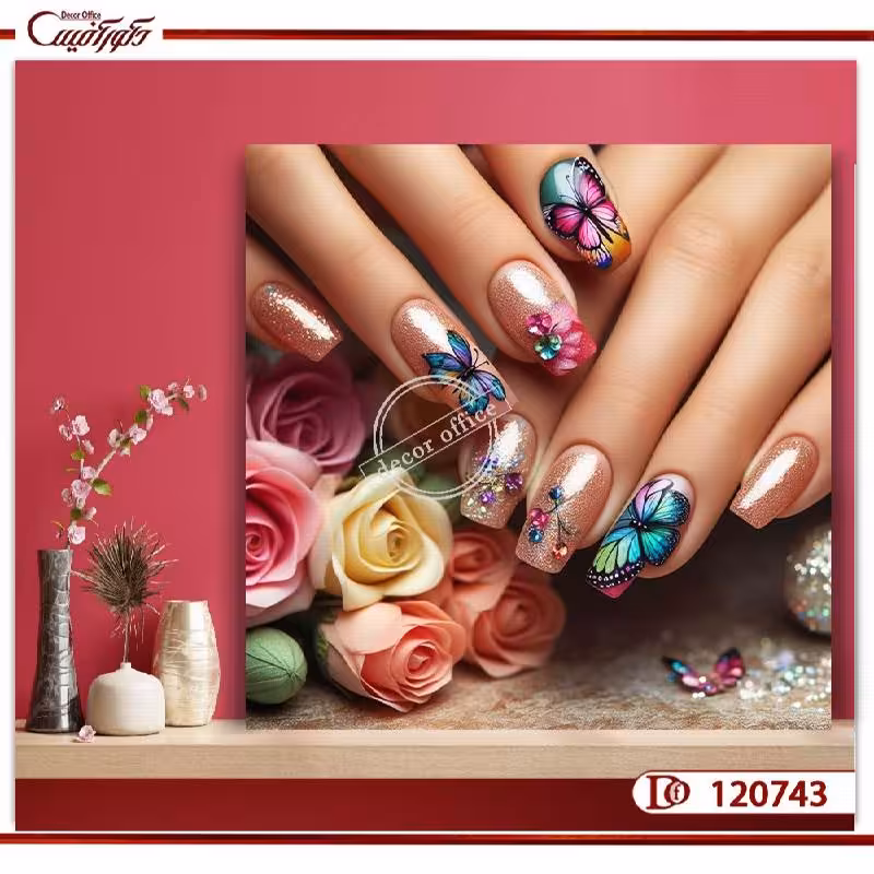 تابلو دکوری کاشت ناخن S120743