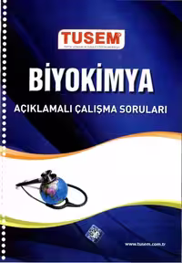 خرید و دانلود نسخه کامل کتاب Tusem Biyokimya Açıklamalı Çalışma Soruları