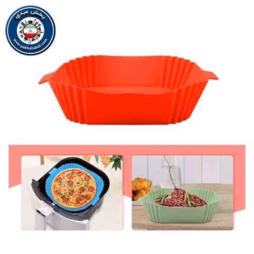 قالب سیلیکونی سرخ کن هواپز سایز 17 مدل مربع