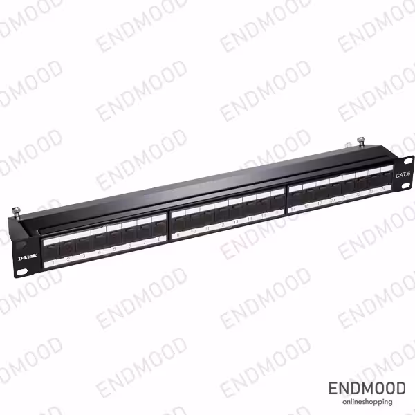 پچ پنل Cat دی-لینک 24 پورت NPP-C62BLK241