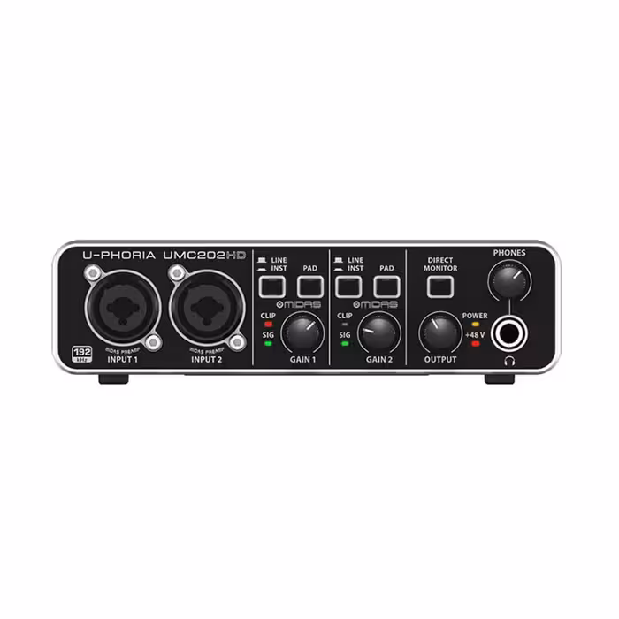 کارت صدا BEHRINGER UMC 202HD