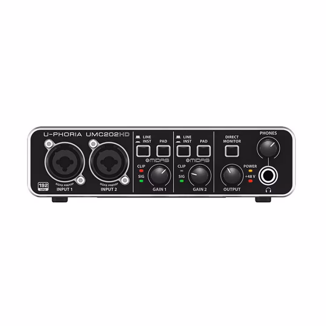 کارت صدا BEHRINGER UMC 202HD