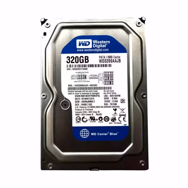 هارد وسترن دیجیتال آبی 320 گیگابایت WD 320GB Blue HDD