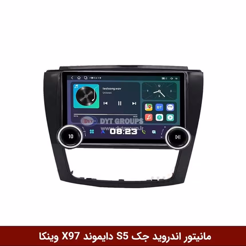 مانیتور ولوم‌دار جک S5 برند دایموند 2K مدل X97 FLY وینکا - 9.7 اینچ