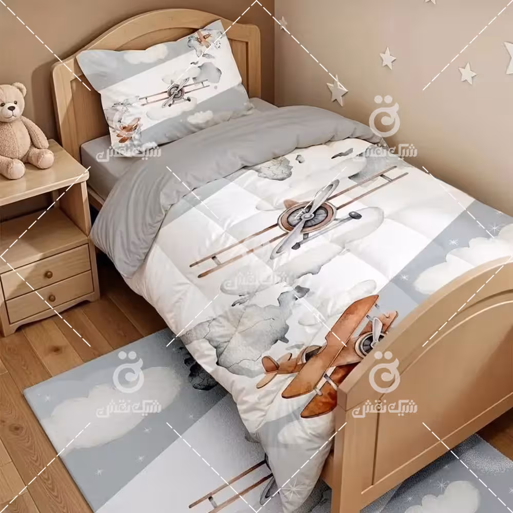 روتختی سه بعدی طرح هواپیما کد 308