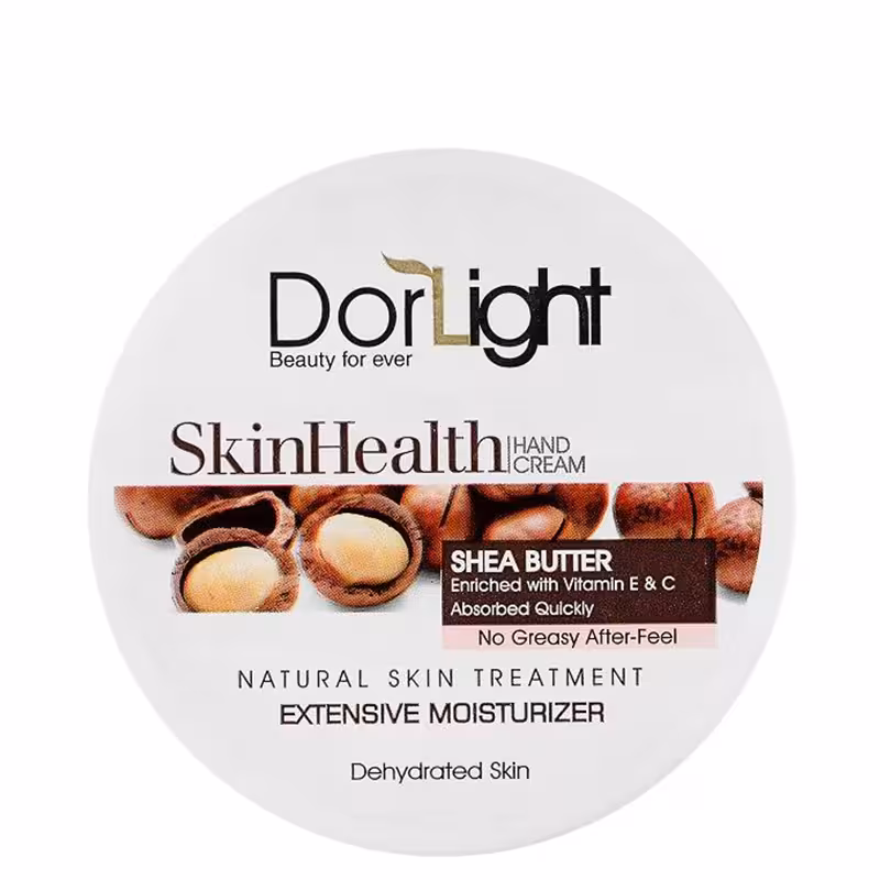 کرم دست دور لایت مدل شی باتر shibater مقدار 300 گرم  Dor Light s Hand Cream 300 gr