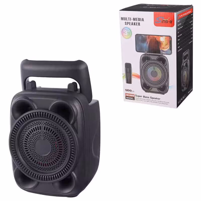 اسپیکر بلوتوثی سینگ ای ZQS1360W   میکروفون