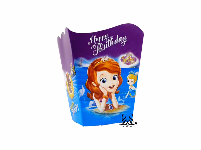 ظرف پاپکرن تم سوفیا 10 عددی