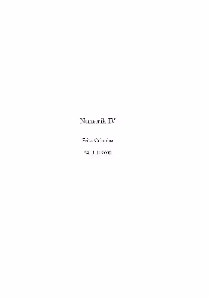 خرید و دانلود نسخه کامل کتاب Numerik IV 001