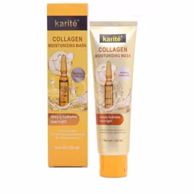 ماسک پاکسازی کننده صورت کاریت Karite مدل کلاژن و عصاره آماملیس 120 میلی لیتر