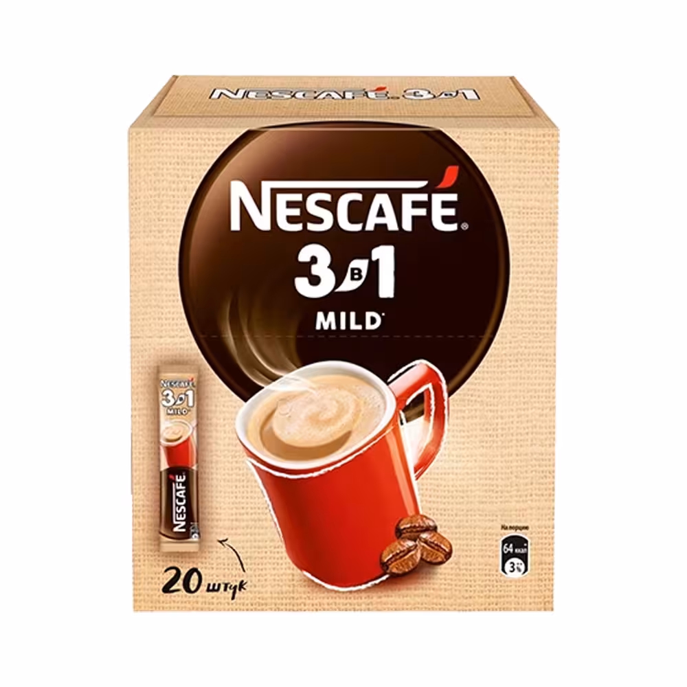 کافی میکس 3 در 1 mild بسته 20 عددی
