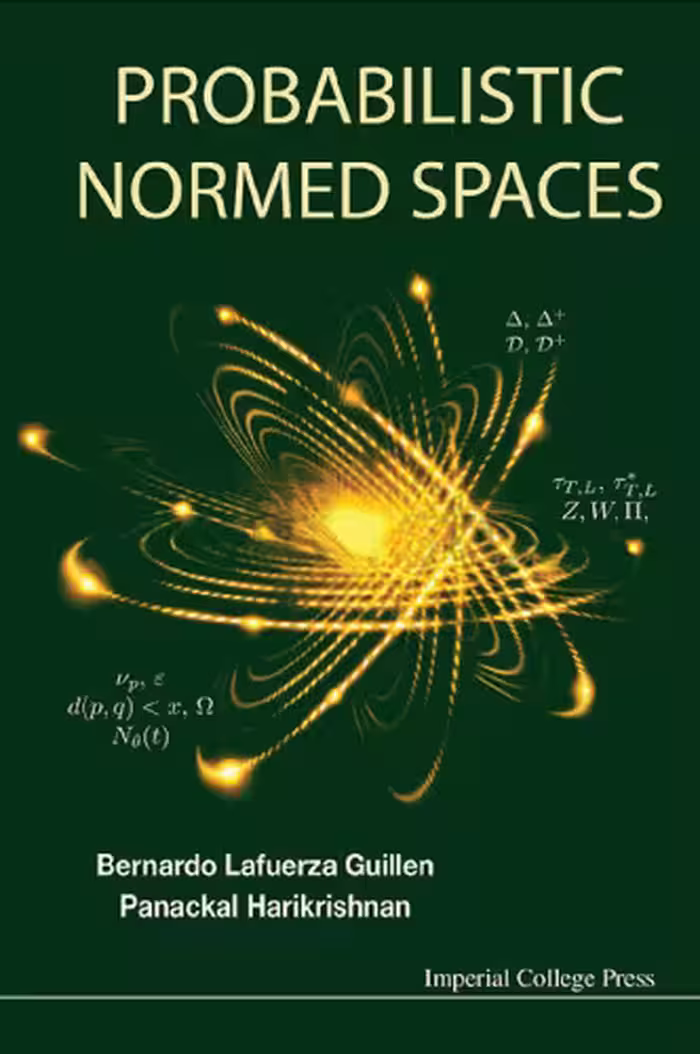 خرید و دانلود نسخه کامل کتاب Probabilistic Normed Spaces