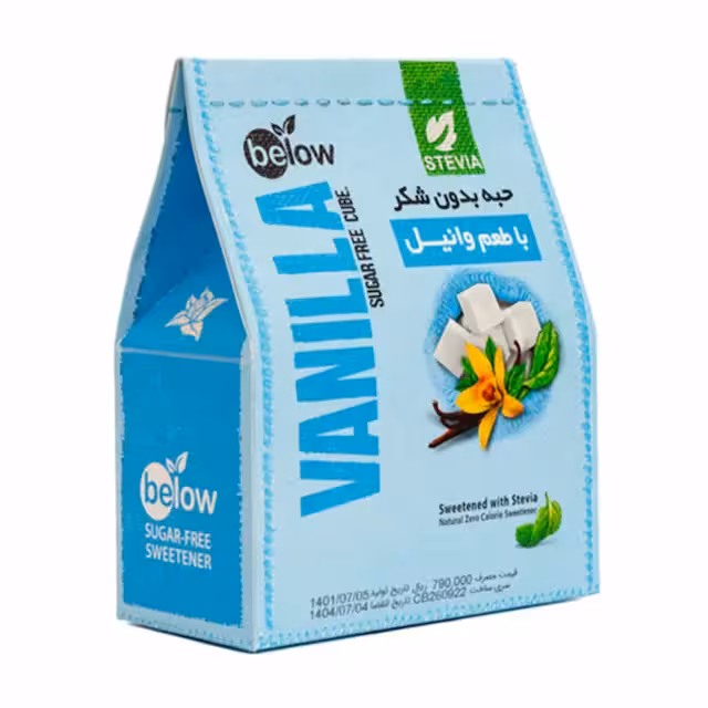 حبه قند رژیمی با طعم وانیل