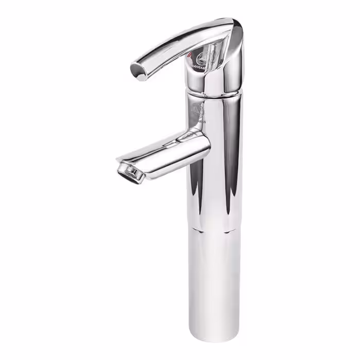 شیر روشویی پایه بلند قهرمان مدل تنسو