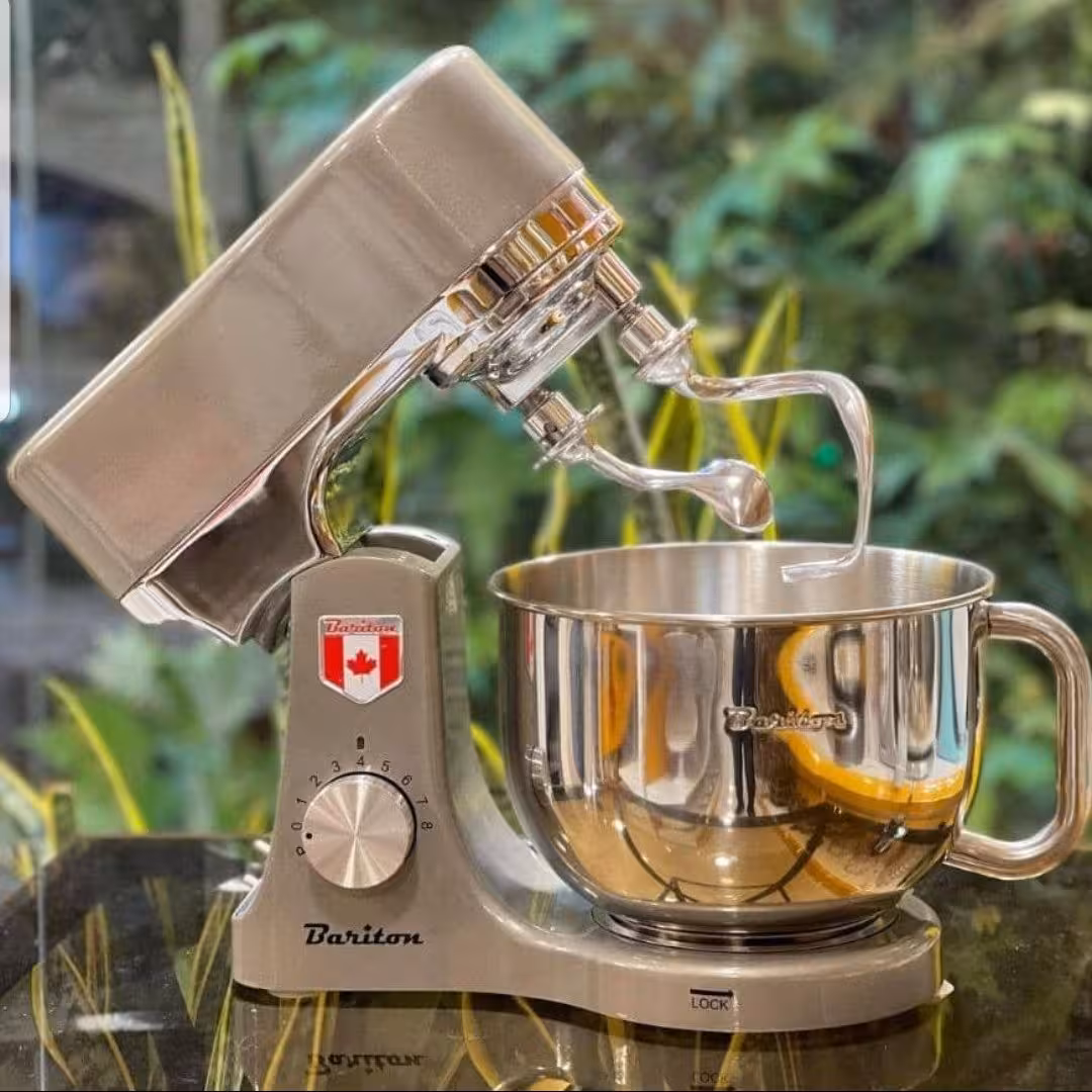 همزن 5 لیتری مارک باریتون رنگ نقره ای