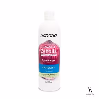 شامپو ضد شوره پیاز باباریا BABARIA حجم 380 میل