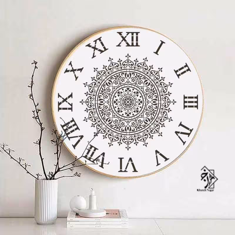 شابلون ماندالا ساعت کد 177